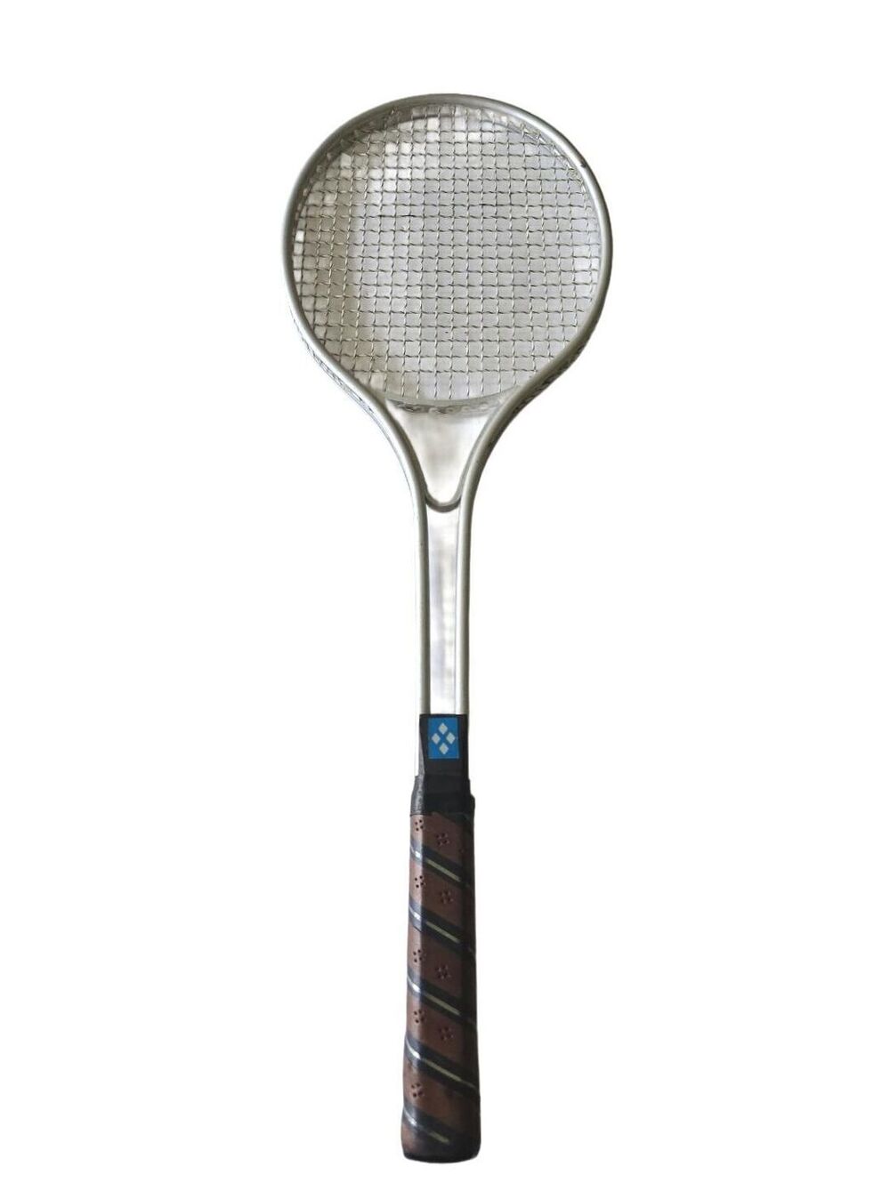 Vintage High Skore 1891 Aluminum Tennis Racket - Original Leather Grip